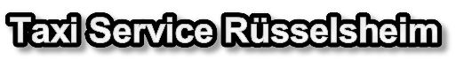 Taxi Service Rüsselsheim
